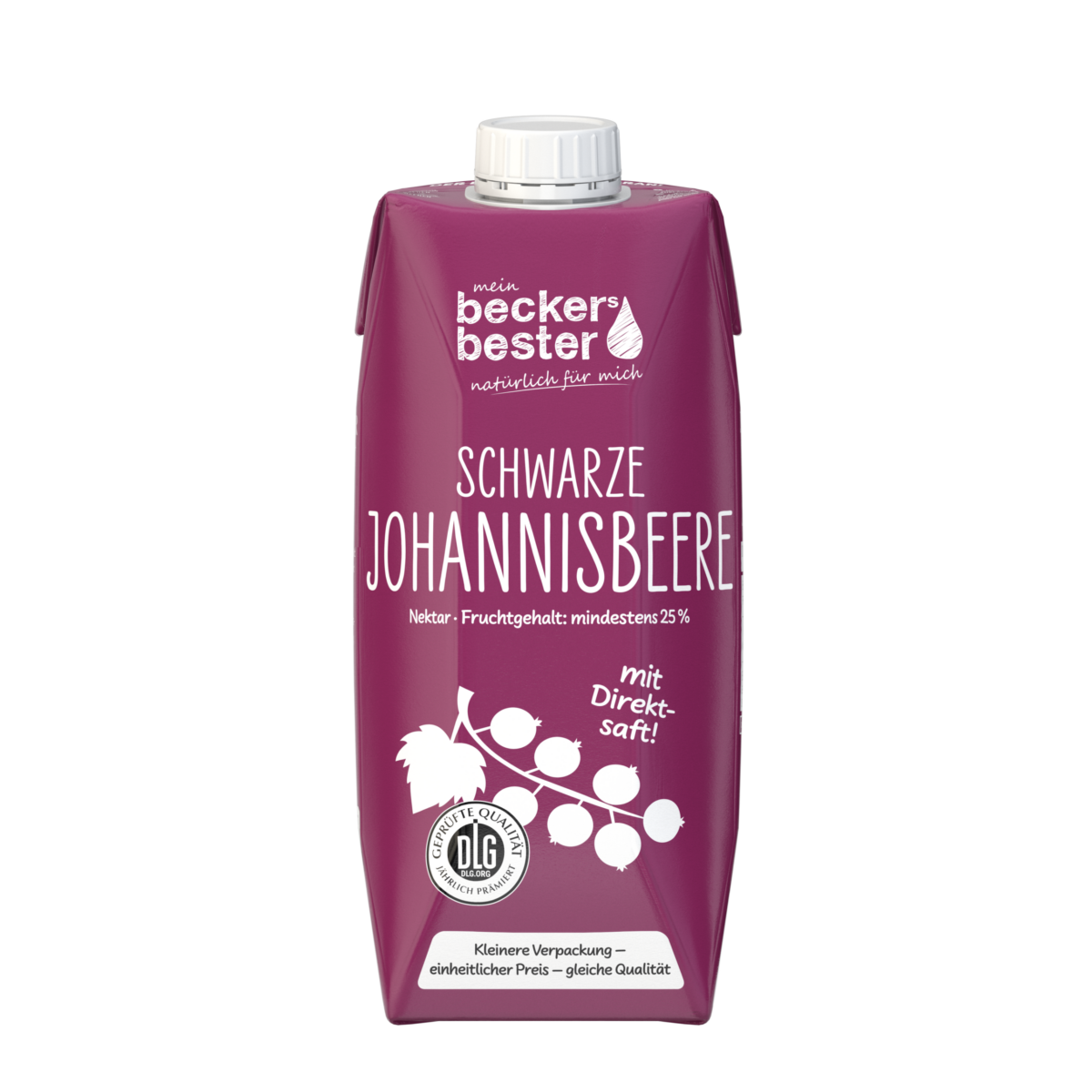 Produktfoto Schwarze Johannisbeere Tetra Pak 0,75