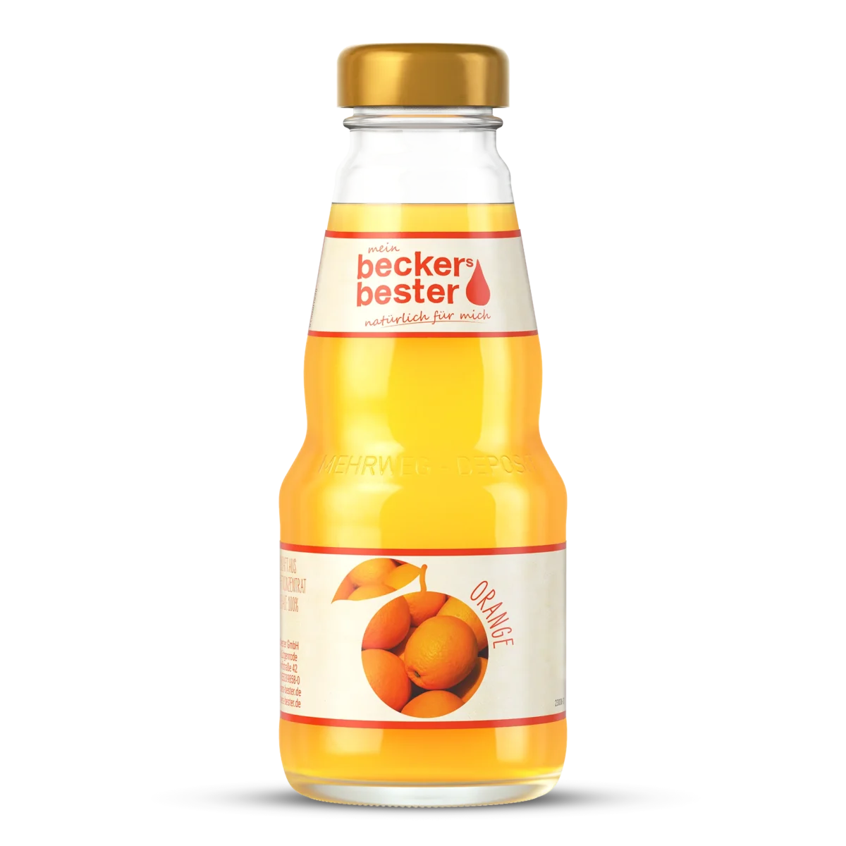 Produktfoto Orange Mehrweg 0,2
