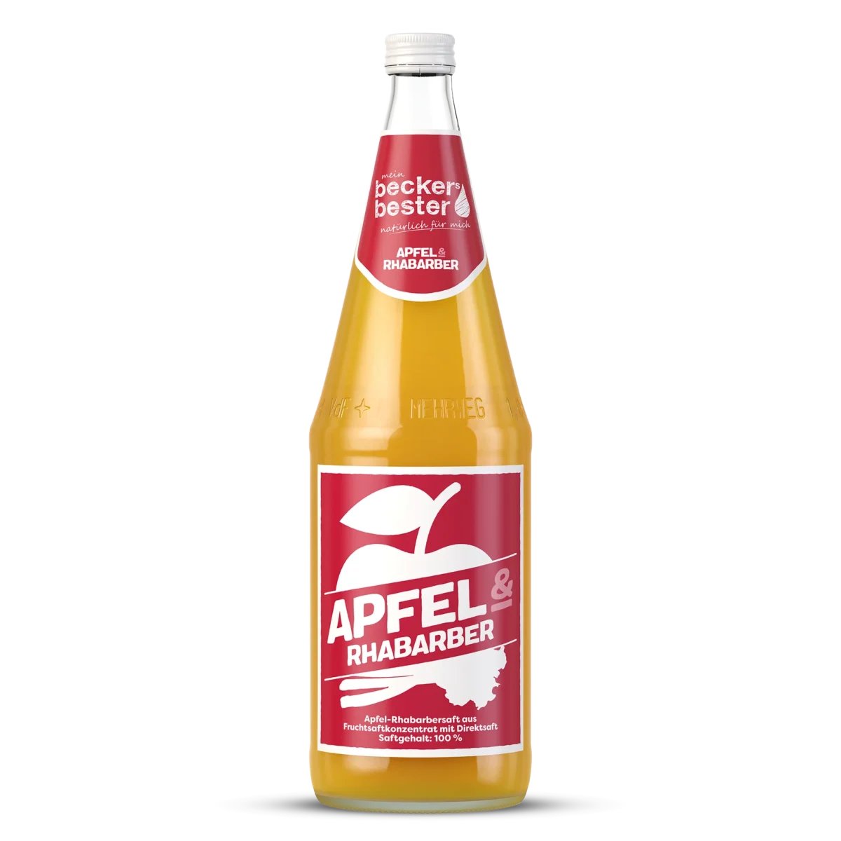 Produktfoto Apfel & Rhabarber Mehrweg
