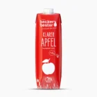 beckers bester: Klarer Apfel in der 1 Liter Tetra Pak Verpackung