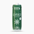 beckers bester: Glühpunsch alkoholfrei in der 1 Liter Tetra Pak Verpackung