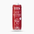 beckers bester: Roter Früchtepunsch alkoholfrei in der 1 Liter Tetra Pak Verpackung